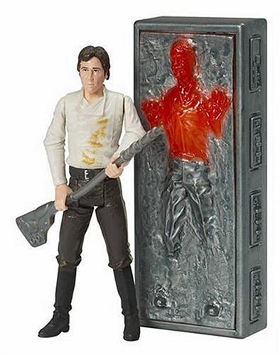 Han Solo con Bloque de carbonita Star Wars Saga 2006 Figura #2