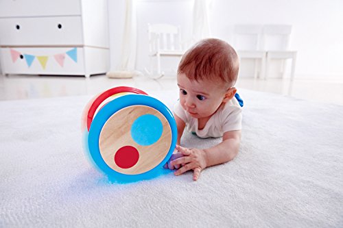 Hape International E0333 Tambor Bebé, Multicolor