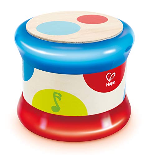 Hape International E0333 Tambor Bebé, Multicolor