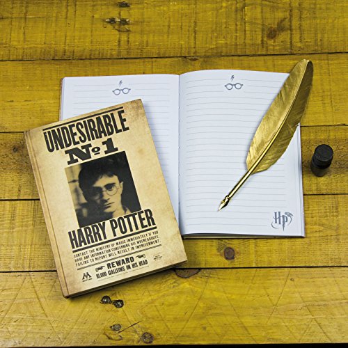 HARRY POTTER- Cuaderno DIN A5 Indeseable No. 1, (Elbenwald PP3859HPTX)