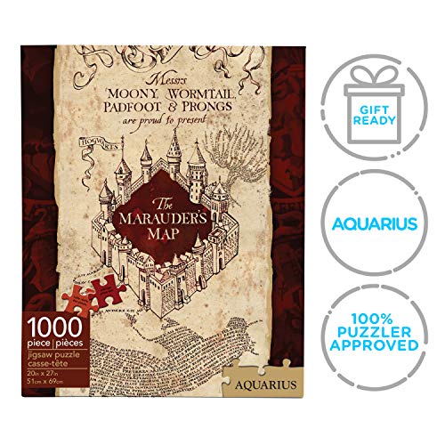 HARRY POTTER Marauders Map 1000-Piece Jigsaw Puzzle