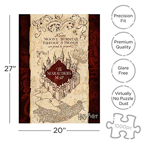 HARRY POTTER Marauders Map 1000-Piece Jigsaw Puzzle