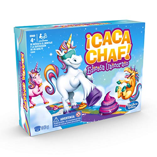 Hasbro Gaming - Juego infantil Unicornio Cacachaf (Hasbro E2645546)