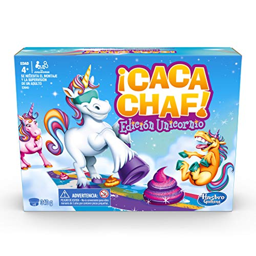 Hasbro Gaming - Juego infantil Unicornio Cacachaf (Hasbro E2645546)