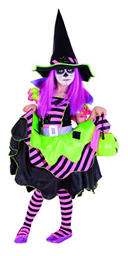 Haunted House - Disfraz infantil de brujita del bosque, talla S (Rubie's Spain S8297-S)