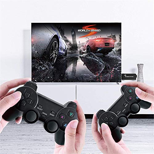 HDMI 4K Game Stick Duplica La Consola De Videojuegos Inalámbrica Sistema De Código Abierto 64GB 10000 Juegos Gratis con Controlador Inalámbrico 2.4G