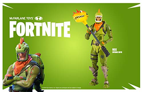 HEO GMBH- Fortnite Figura articulada Rex, Multicolor (MC Farlane MCF10605-3)