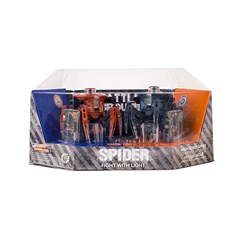 Hexbug- Battle Spider 2.0 Robot de combate y competición, Color naranja y gris (Innovation First 409-5122) , color/modelo surtido