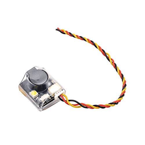 ICQUANZX RC Signal Loss Buzzer Tracker Buscador de luz LED 100dB Beep Buzzer Alarm, con batería perdida Drone Alarm 100dB Tracker Working, para BF & CF Flight Controller RC Drone