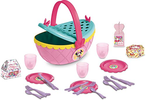 Imc Toys 43-180635- Cesta Picnic Minnie Con 17 Accesorios