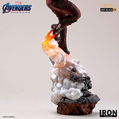 Iron Studios 19319-10 Estatua Star Lord 31 cm. Vengadores: Endgame. BDS Art Scale. Escala 1:10, Multicolor