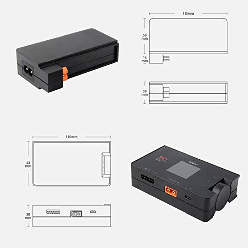 ISDT 608AC BattGo AC 60W DC 200W 8A LiPo Balance Charger Discharger for LiPo LiHv Li-Ion PB NiMH with Detachable Power Supply