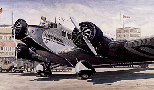 Italeri 0150S - Maqueta de Junkers JU-52 de Lufthansa