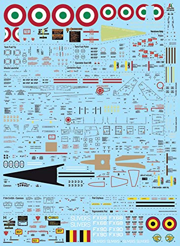 Italeri 2514S 2514S-1:32 F-104G/S-RF-104G - Maqueta de Caza Estelar (montada, Montaje de Modelos, Manualidades, aficiones, Pegamento, Kit de Montaje de plástico, sin lacar)