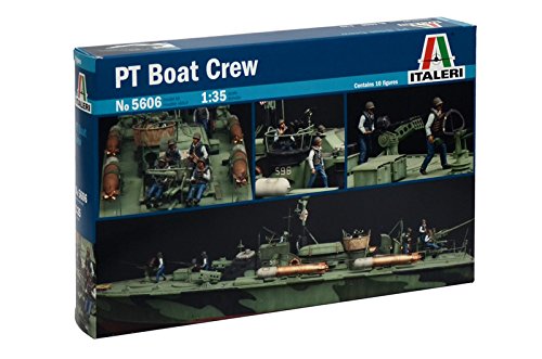 Italeri - I5606 - Muestra - Barco - PT Tripulación de Barco - Escala 01:35