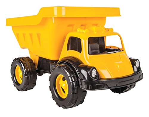 Jamara- Big KIP Coche de Arena, Color Amarillo (460261)