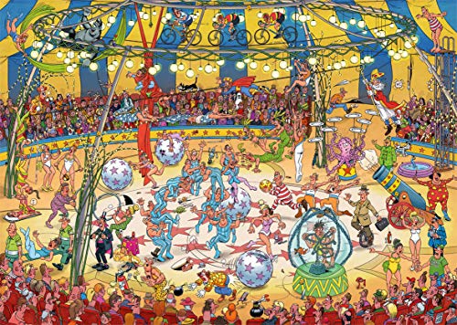 Jan van Haasteren Acrobat Circus-Puzzle de 1000 Piezas, Multicolor (Jumbo 19089)