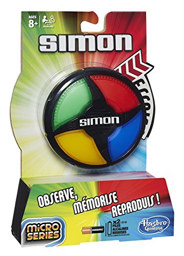 Jeux Édition Voyage Hasbro - B06401010 - Juego de Viaje - Simon Serie Micro