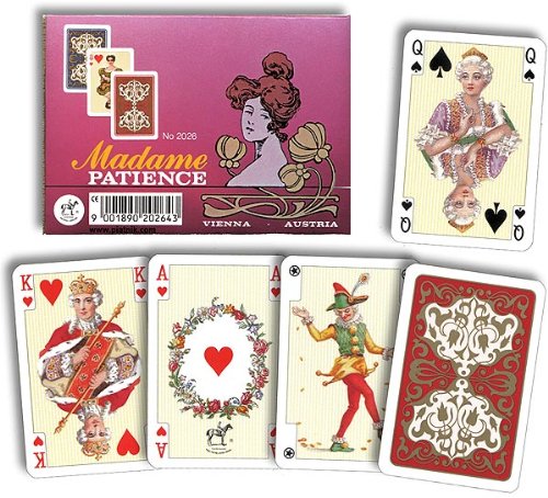 Juego de cartas Patience Madame de Piatnik