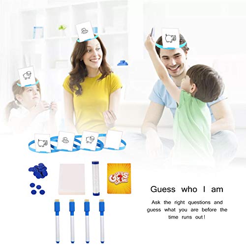 Juego de mesa Guess Who, imagen Adivinar el razonamiento lógico Juego de mesa clásico para niños Adivina quién es el personaje Juegos interactivos multijugador entre padres e hijos Juguetes para padre