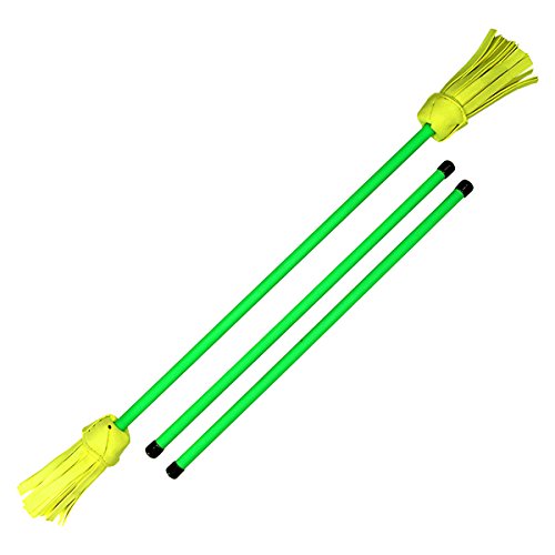 Juggle Dream Neo FlowerStick con Baquetas (Verde)