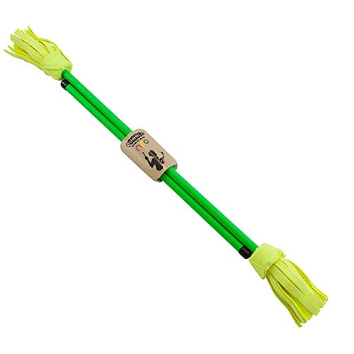 Juggle Dream Neo FlowerStick con Baquetas (Verde)