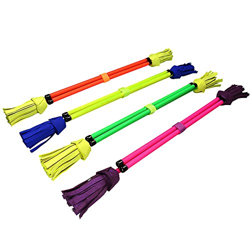 Juggle Dream Neo FlowerStick con Baquetas (Verde)