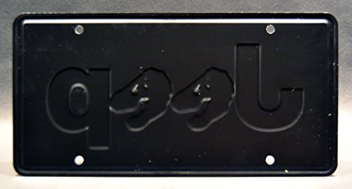 Jurassic Park | Metal Stamped License Plate