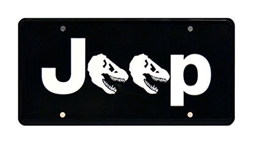 Jurassic Park | Metal Stamped License Plate