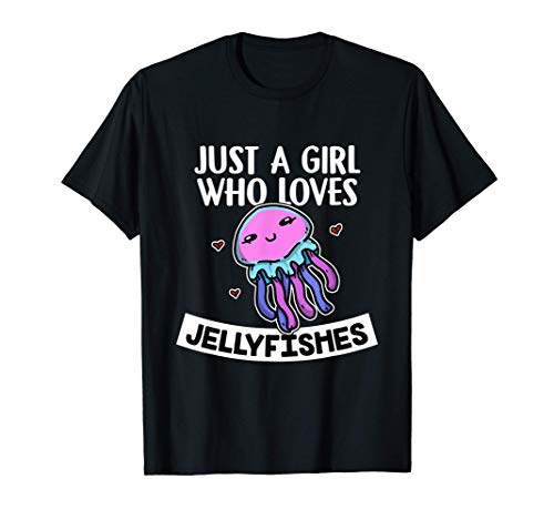 Just A Girl Who Loves Jellyfishes Disfraz De Medusa Camiseta