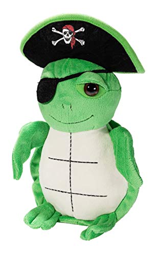 Katerina Prestigre - Peluche de tortuga pirata (26/22/10 cm)