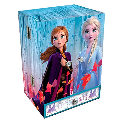 Kids Euroswan- Joyero Armario Musical Frozen 2, Multicolor, Talla Única (WD20736)