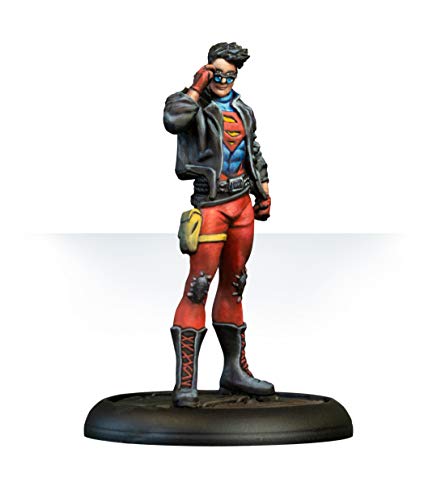 Knight Models Juego de Mesa - Miniaturas Resina DC Comics Superheroe - Superboy & Steel