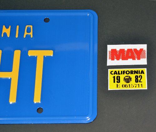 Knight Rider | KITT + 77KR117 | Metal Stamped License Plates