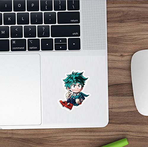 KOWASO My Hero Academia Paquete de Pegatinas para Portátil 50 Piezas, Pegatina Unicas y Geniales, Botella de Ggua, Portátil, Guitarra, Monopatín, Viaje, Pegatinas para Niños