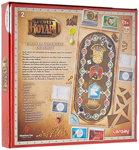 Lansay 75027 - Juego de mesa, Fort Boyard, idioma español no garantizado , color/modelo surtido