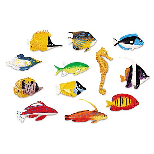 Learning Resources- Figuras de Peces Divertidos, Color (LER0407)