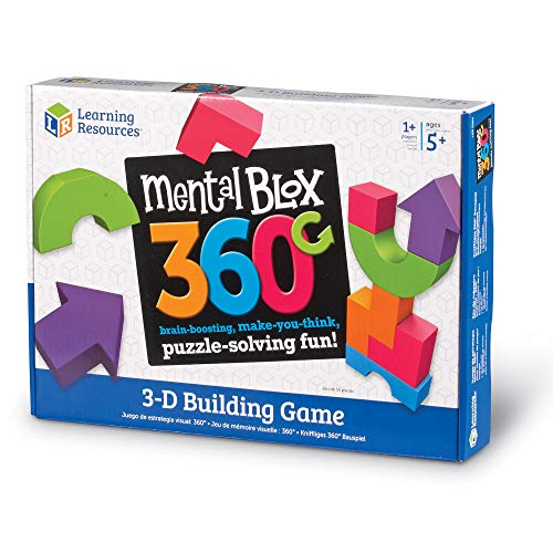 Learning Resources- Juego de perspectivas Mental Blox, Color (LER9284)