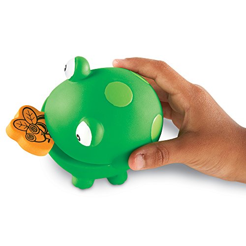 Learning Resources- Juego para desarrollar Las Habilidades motoras Finas Froggy Feeding Fun, Color (LER5072)