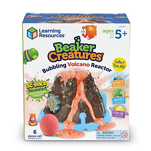 Learning Resources Resources-LER3827 Volcán Reactor burbujeante de Beaker Creatures, Color (ler3827)