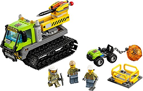 LEGO 66540 Vulcano City - Super Pack 3 en 1 Volcano (60123 Helicóptero de suministros + 60121 Camión de exploración + 60122 Robot de Búsqueda con 8 minifiguras)