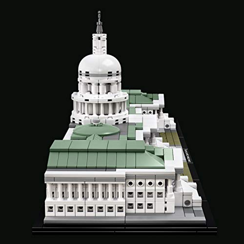 LEGO Architecture - Edificio del capitolio de Estados Unidos, Set de construcción del Emblemático Edificio de Estados Unidos (21030)