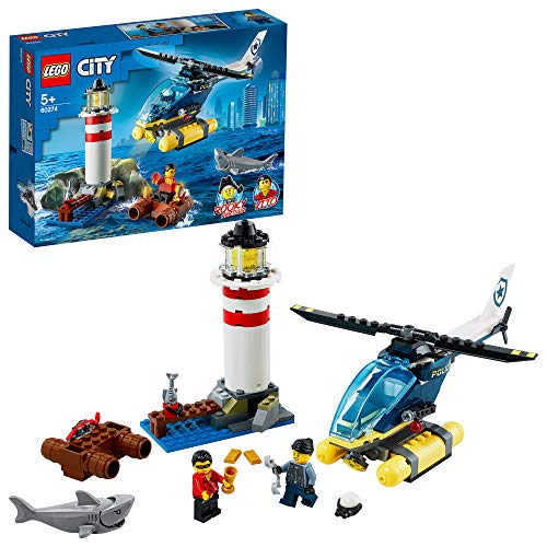 LEGO City - Policía de Élite: Detención en el Faro, Juego de construcción (60274)