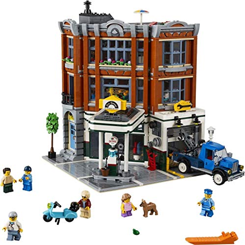 LEGO Creator Expert - Taller de la Esquina, Juguete de Maqueta de Edificio para Construir con Vehículos y Minifiguras (10264) , color/modelo surtido