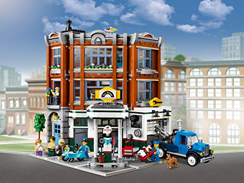 LEGO Creator Expert - Taller de la Esquina, Juguete de Maqueta de Edificio para Construir con Vehículos y Minifiguras (10264) , color/modelo surtido