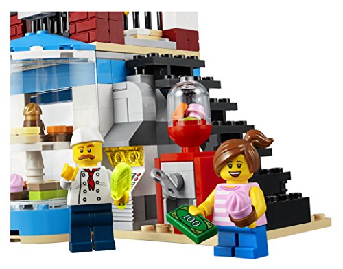 LEGO Creator - Pastelería Modular, Juguete de Construcción Educativo y Divertido para Niñas y Niños de 8 a 12 Años, Incluye Minifiguras (31077)