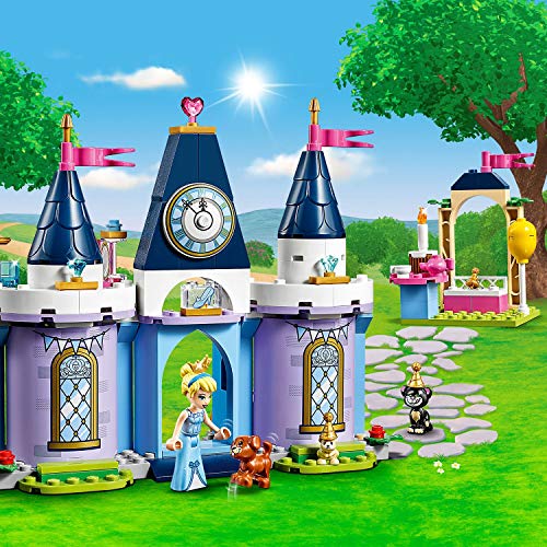 LEGO Disney Princess - Fiesta en el Castillo de Cenicienta, Set de Construcción con Castillo de la Película, Princesa Disney, a Partir de 4 Años (43178)