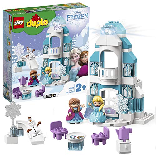 LEGO DUPLO Princess TM - Frozen Castillo de Hielo, Juguete de Palacio de Princesas, Set de construcción didáctico, Novedad 2019 (10899)