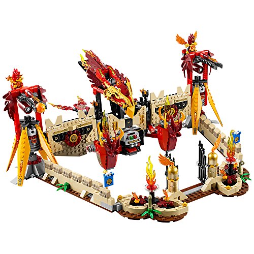 LEGO - El Templo del Fuego del Fénix Volador con 1301 Piezas (70146)