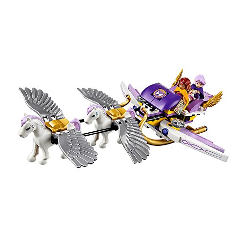 Lego Elves - El Trineo de pegasos de Aira, Multicolor (41077)